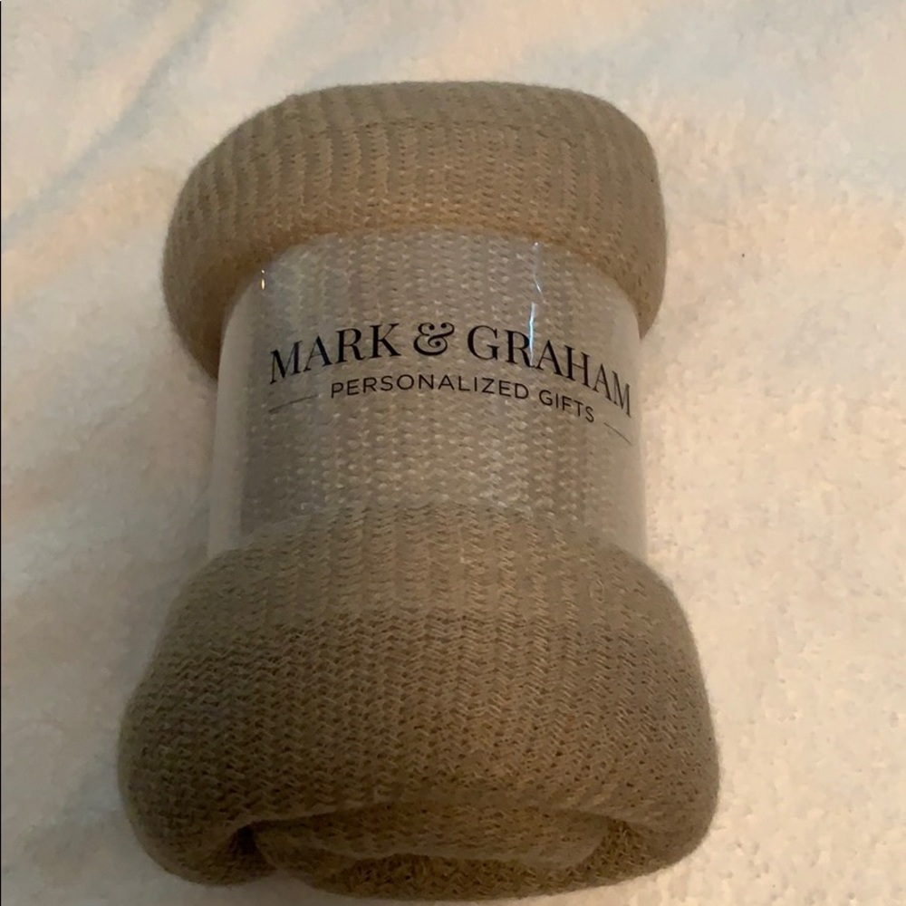Tan blanket / throw